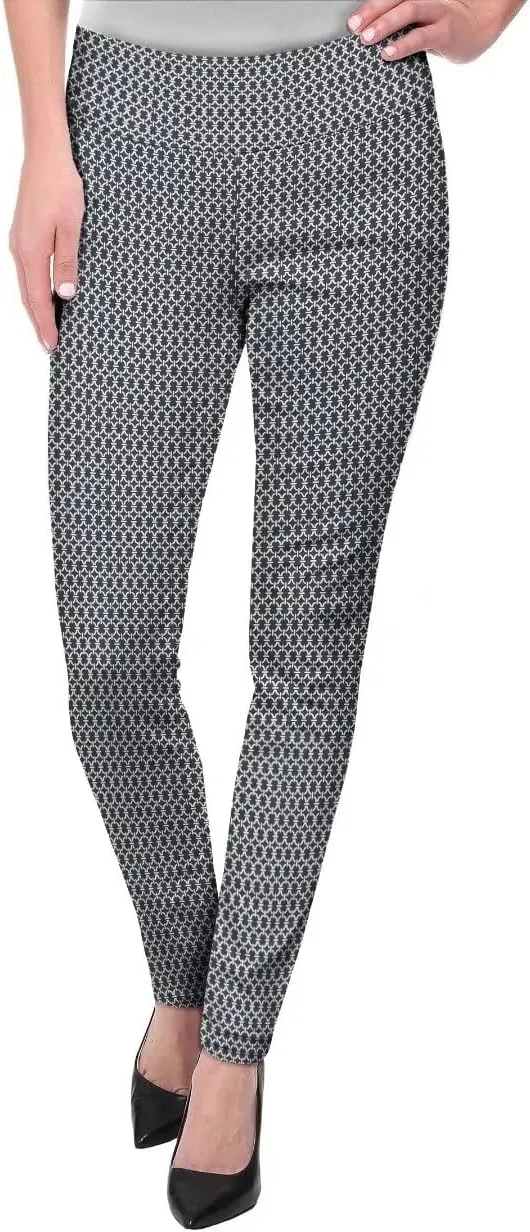 Hybrid & Company Super Comfy Stretch with Full Elastic Waist Pull On Millennium Twill Pant