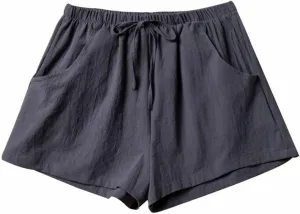 ICEGIA Women's Running Shorts Elastic High Waisted Shorts Pocket Sporty Workout Shorts Quick Dry Athletic Shorts Pants