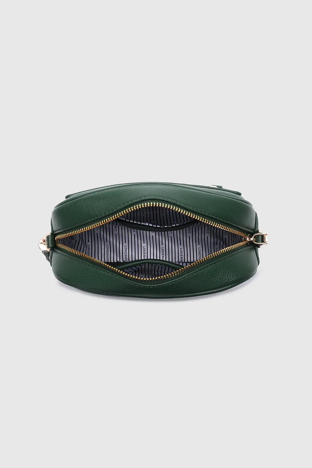 Jacinta Gia Crossbody Bag in Forest Green by Louenhide