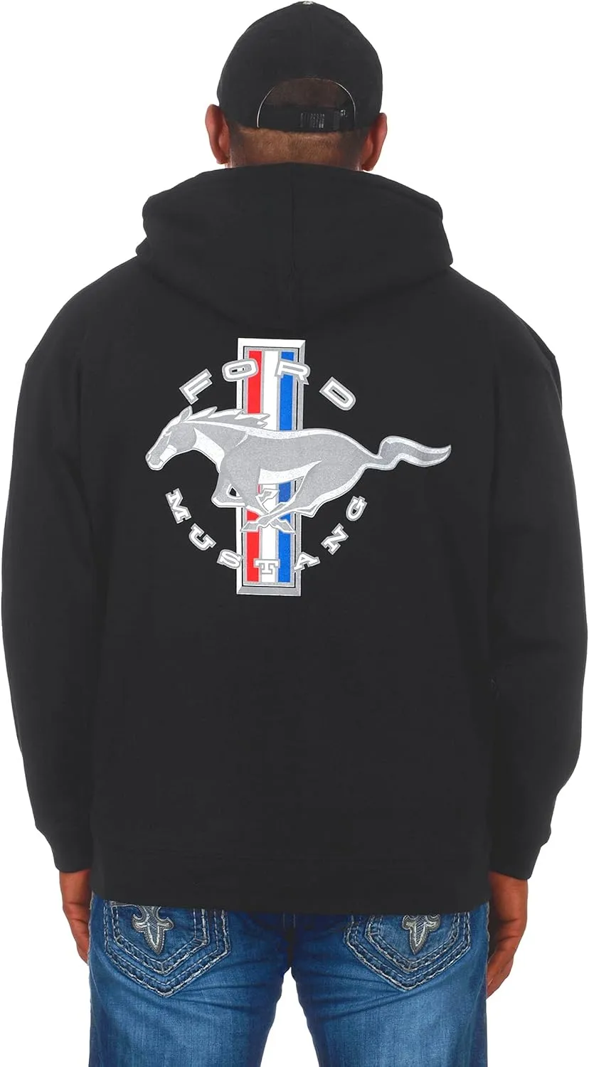 Jh Design Men's Ford Mustang Hoodies in 5 Styles Pullovers & Full Zip Up