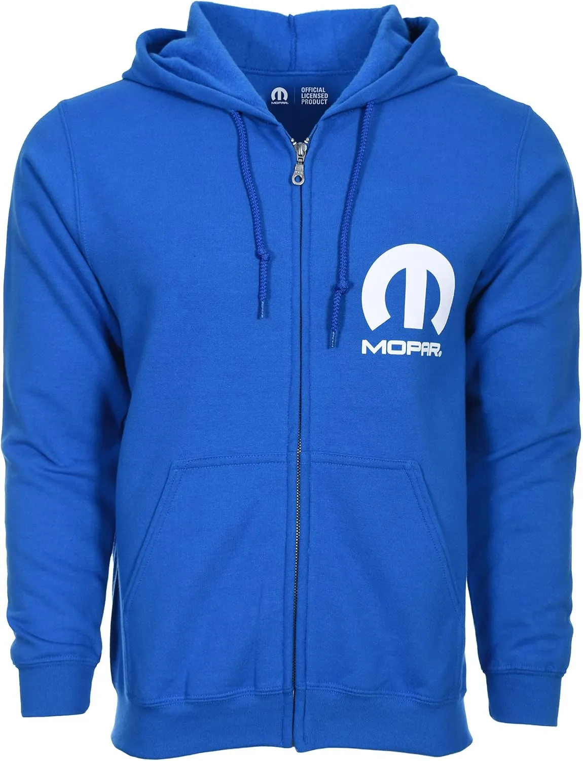 JH Design Men's Mopar Logo Hoodies in 3 Styles Pullover and Zip- Up Sweatshirts