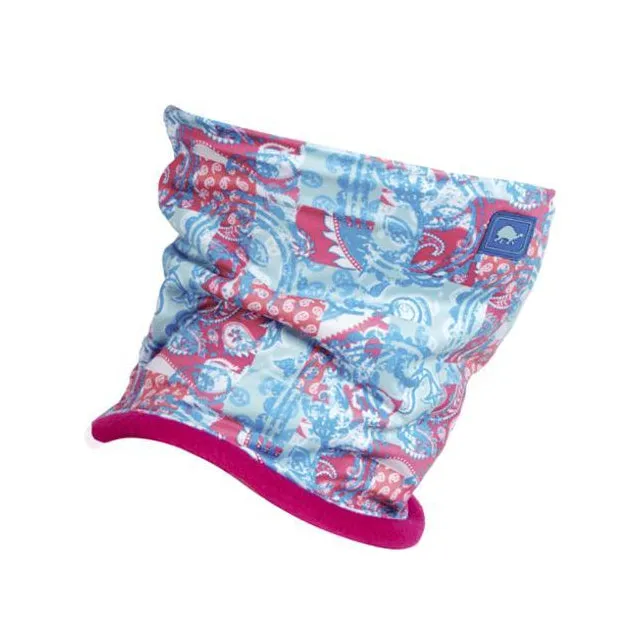 Kids Comfort Shell Neckula Lined With Original Turtle Fur Fleece Print