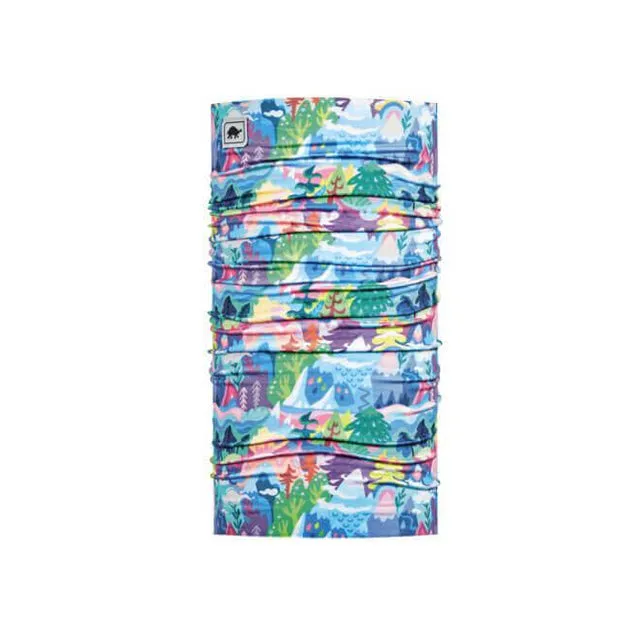 Kids Comfort Shell Neckula Lined With Original Turtle Fur Fleece Print