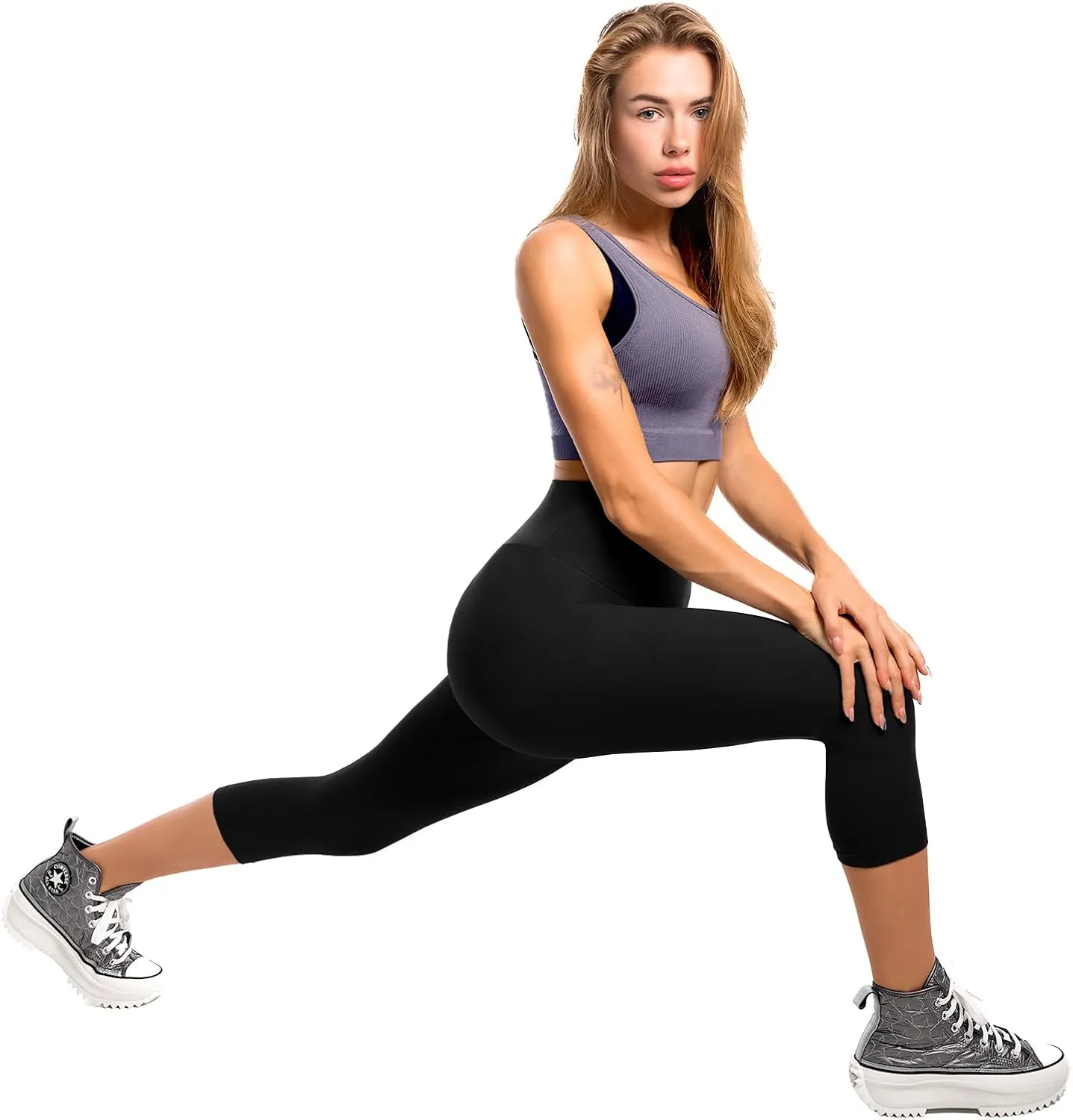 Leggings for Women, No See Through High Waisted Workout Yoga Leggings for Women