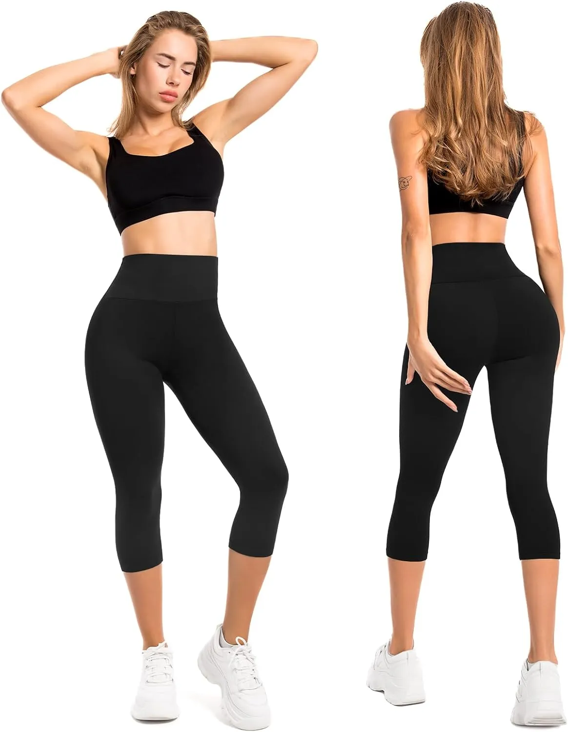 Leggings for Women, No See Through High Waisted Workout Yoga Leggings for Women