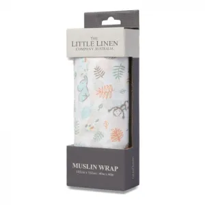 Little Linen TLLC Muslin Safari Bear 1Pk
