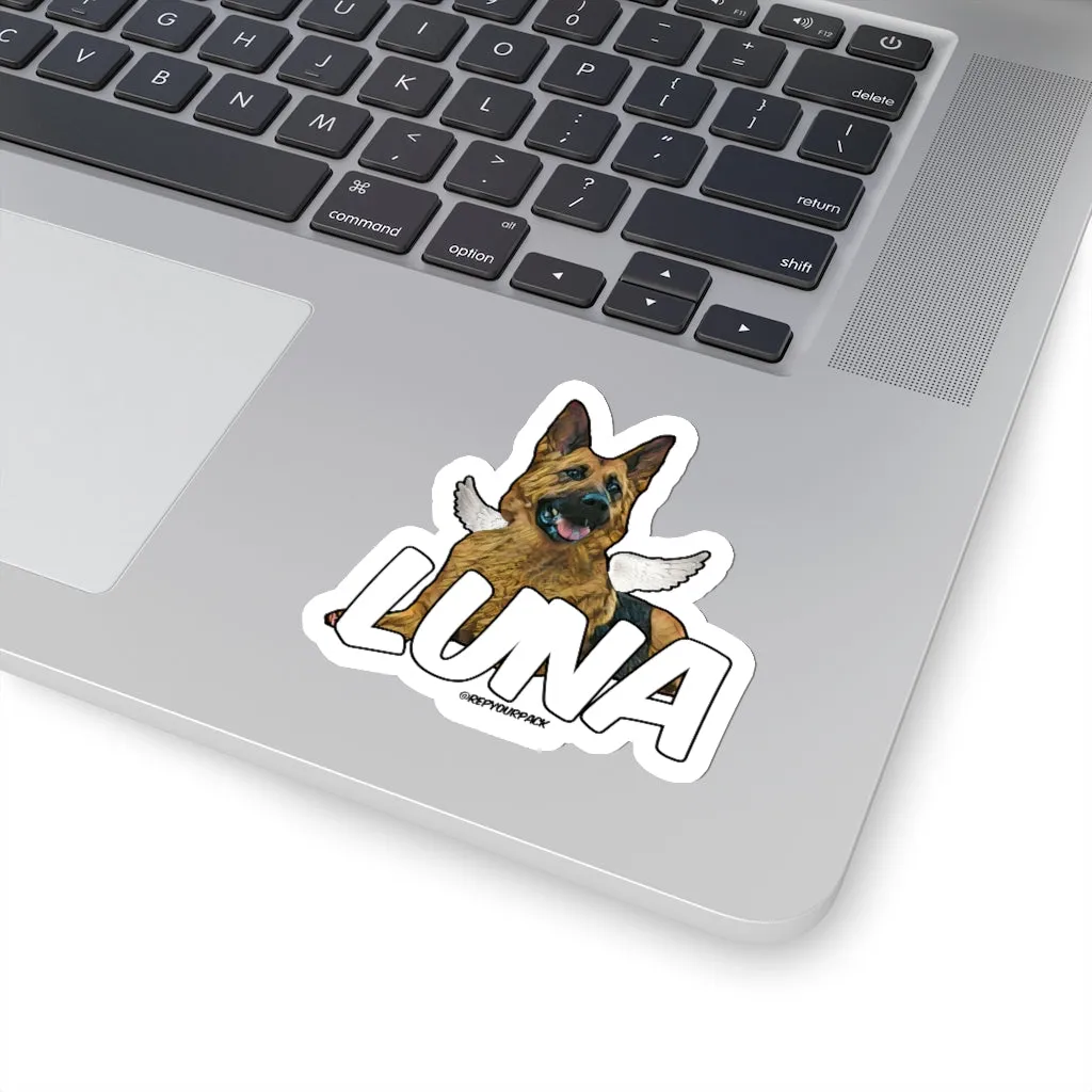 Luna Kiss-Cut Stickers