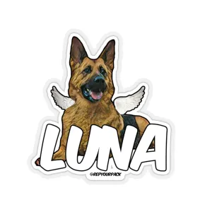 Luna Kiss-Cut Stickers