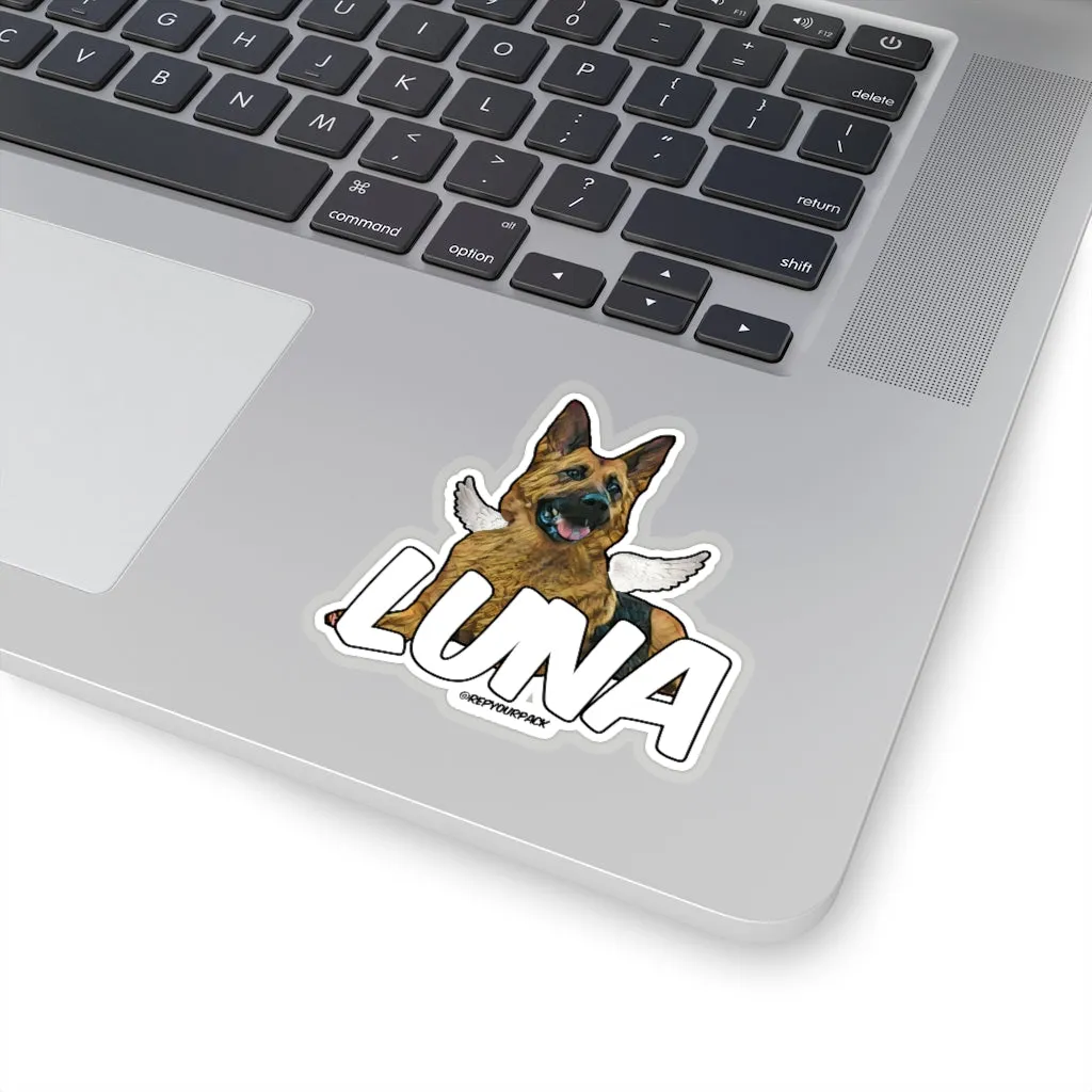 Luna Kiss-Cut Stickers