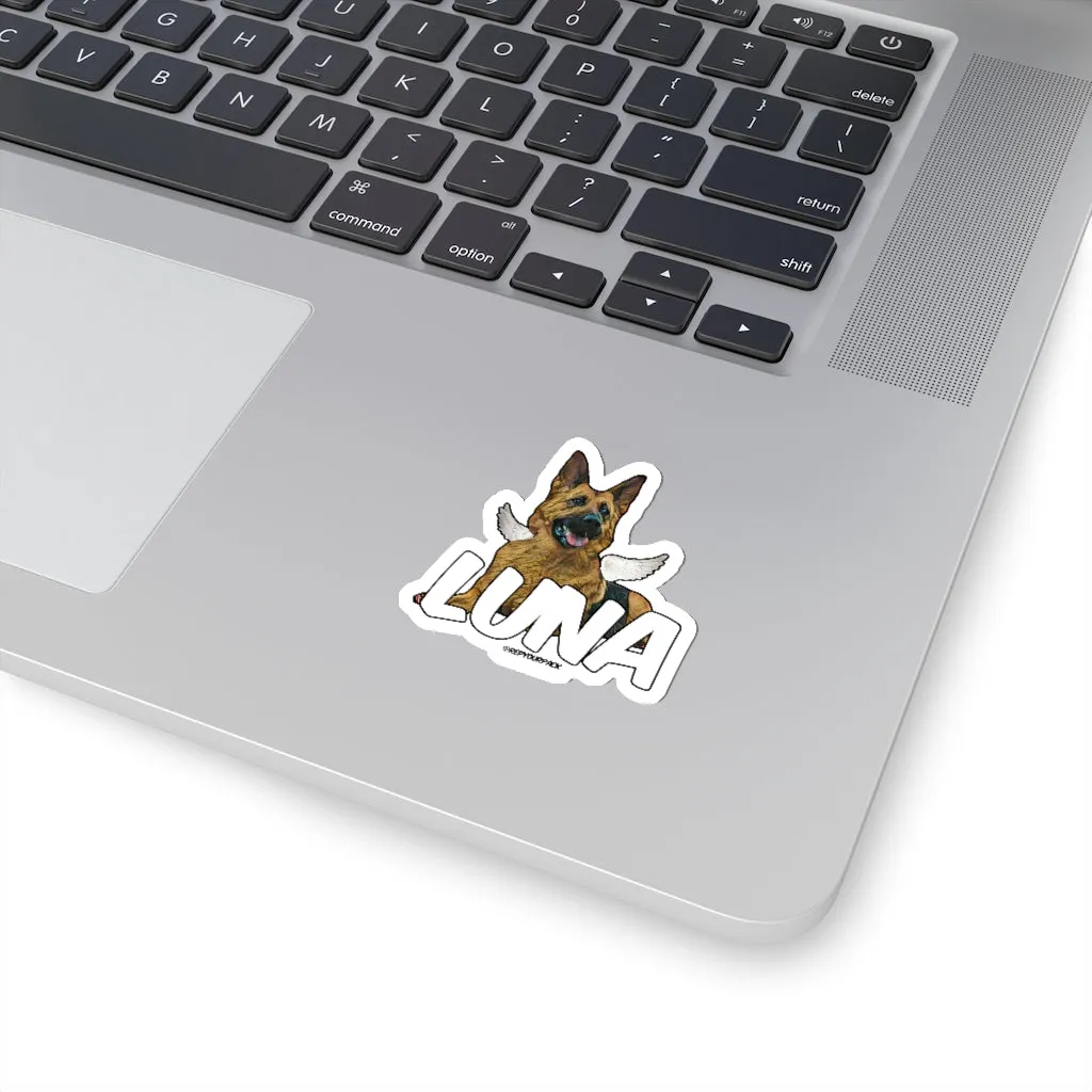 Luna Kiss-Cut Stickers