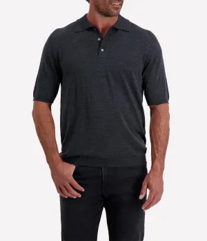 Man Polo in Grey Marl