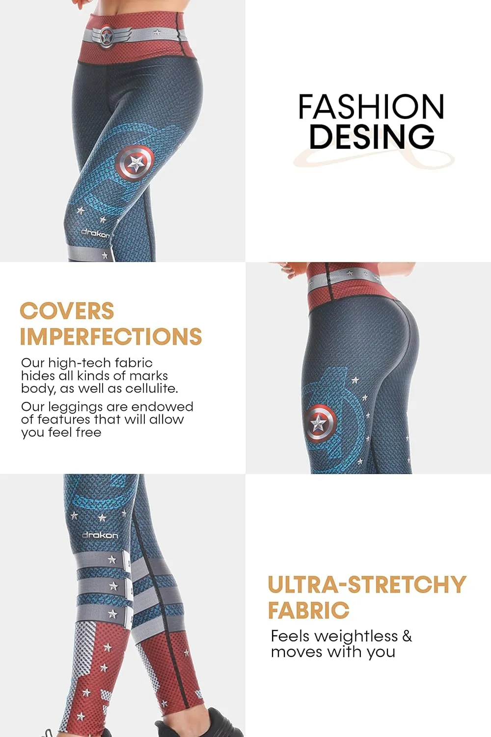 Many Styles of Workout Leggings Women Colombian Yoga Compression Pants, Diferents Sizes
