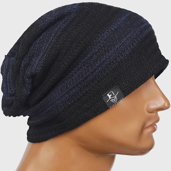 Men Knit Slouchy Lightweight Beanie B306