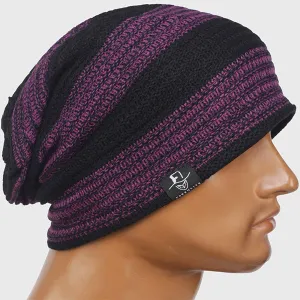 Men Knit Slouchy Lightweight Beanie B306