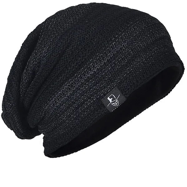 Men Knit Slouchy Lightweight Beanie B306