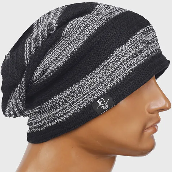 Men Knit Slouchy Lightweight Beanie B306