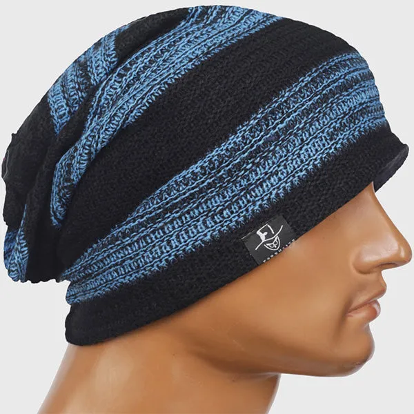 Men Knit Slouchy Lightweight Beanie B306