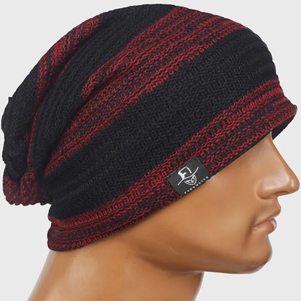Men Knit Slouchy Lightweight Beanie B306