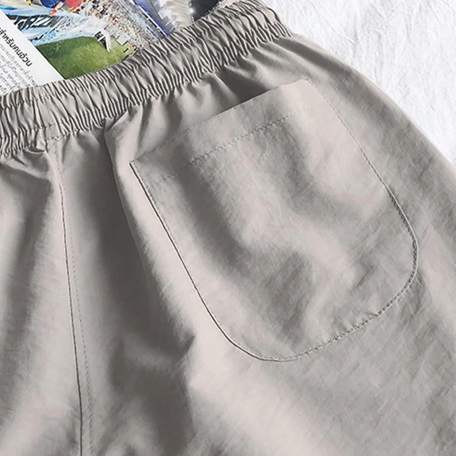 Men Pants Casual Leisure Joggers Sport Sweatpants Open Hem Elasticated Waist Combat Work Pant