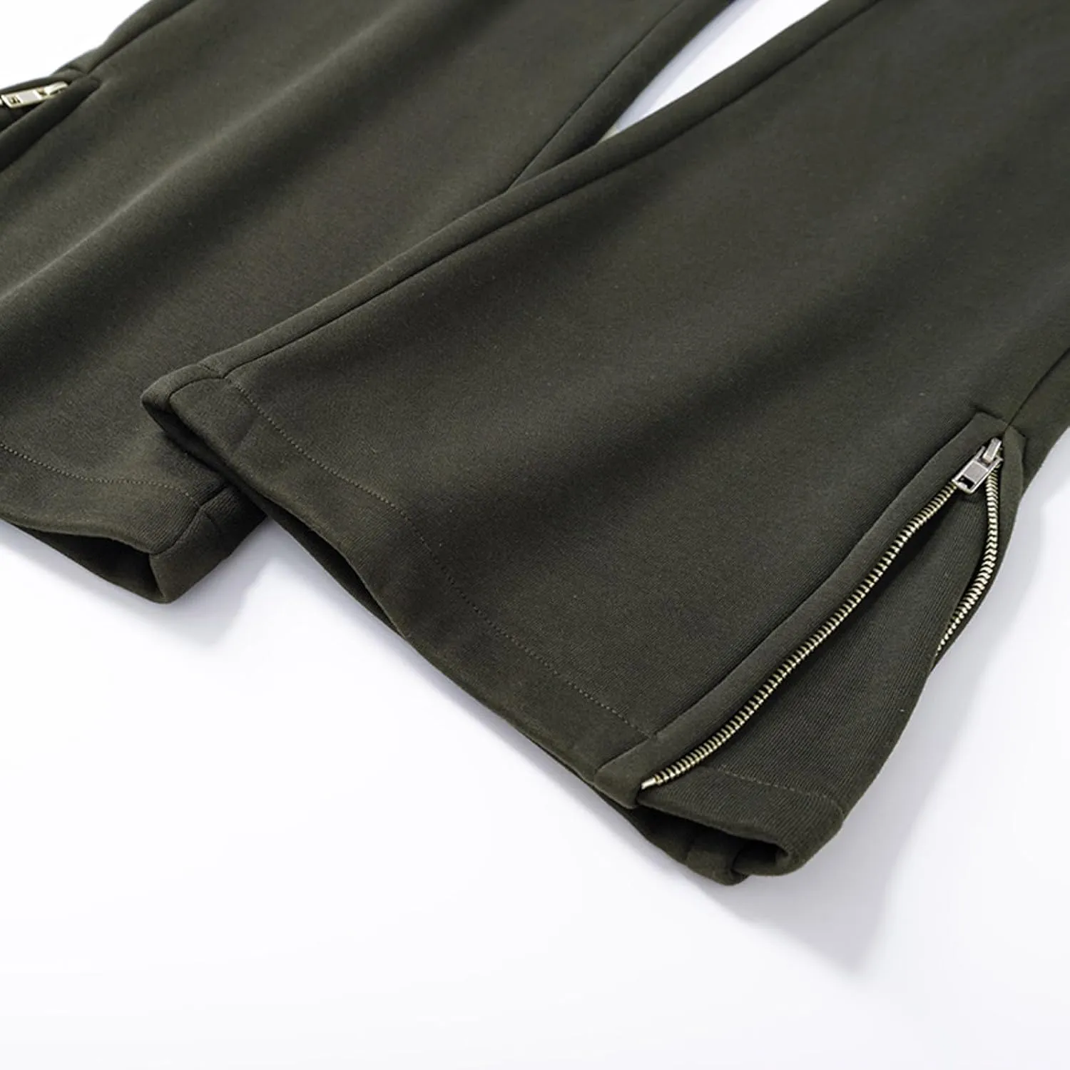 Mens Casual Pants Cargo Drawstring Elastic Waist Pants Linen Summer Beach Pants Open Bottom Casual Pants