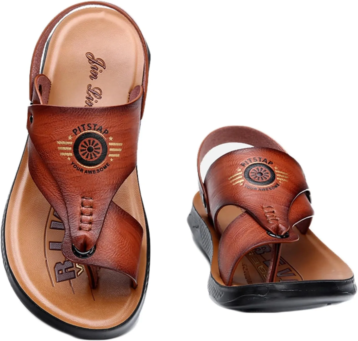 Mens Comfortable Foot Correction Beach Sandals,Open Toe Plantar Fasciitis Flip Flops For Big Toes Bent Toes And Pain Relief,Orthopedic Bunion Corrector Slipper