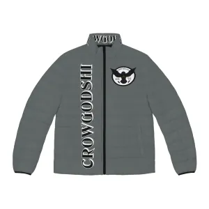 Men's CROWGODSHI Puffer Jacket, DARK GRAY