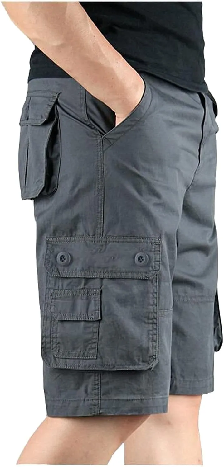 Mens Shorts Casual Overalls Summer Men's and Color Pants with Multi-pocket Men's pants Men Short Camouflage Shorts