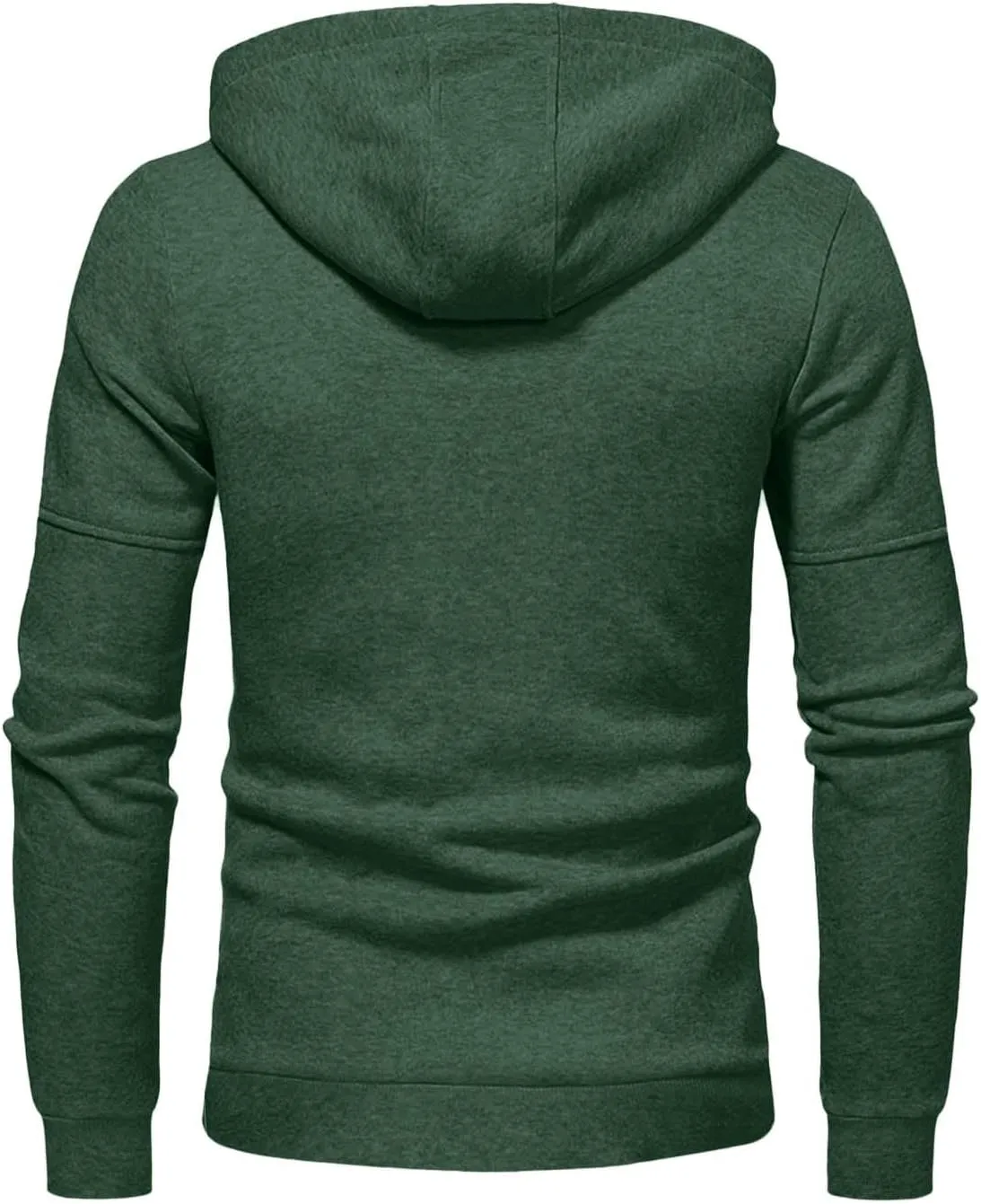 Mens Zip Up Hoodies Heavyweight Fleece Sports Track Jackets Sweatshirts for Gym Running