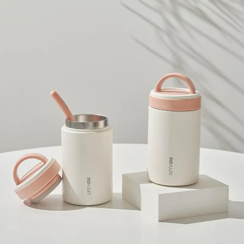 Moyuum 380ml Insulated Baby Food Jar for Temperature Retention