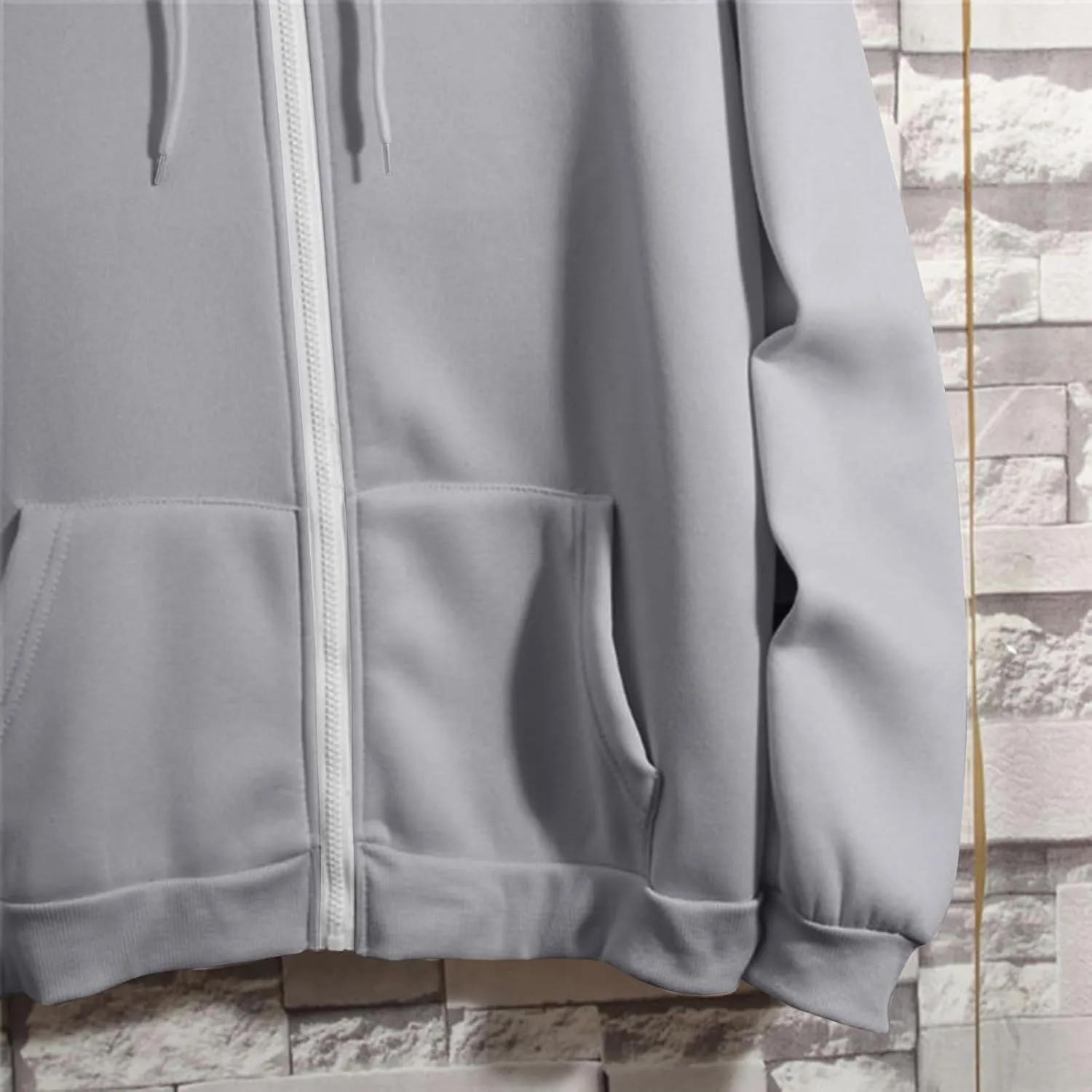 Mzkdieey Womens Zip Up Hoodies Fall Jacket Drawstring Long Sleeve Hooded Sweatshirts Oversized Outerwear Coat with Pockets