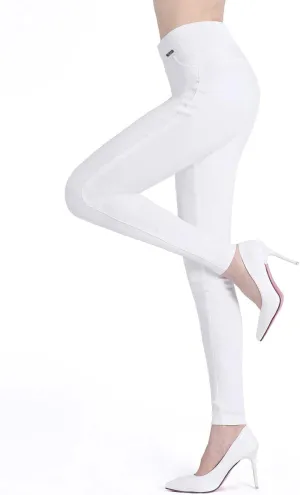 neezeelee Dress Pants for Women Comfort Stretch Slim Fit Leg Skinny High Waist Pull on Pants with Pockets for Work
