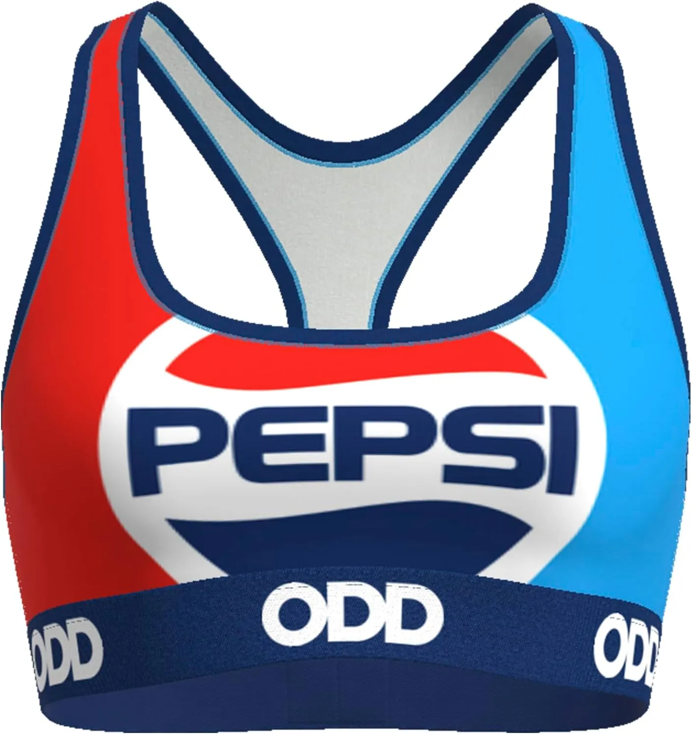 Odd Sox, Women's Fun Candy & Snackfood Sport Bra, Assorted Styles