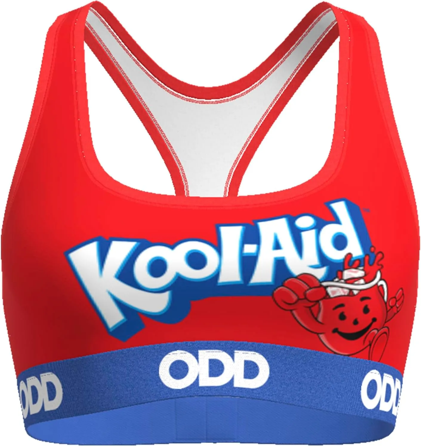 Odd Sox, Women's Fun Candy & Snackfood Sport Bra, Assorted Styles