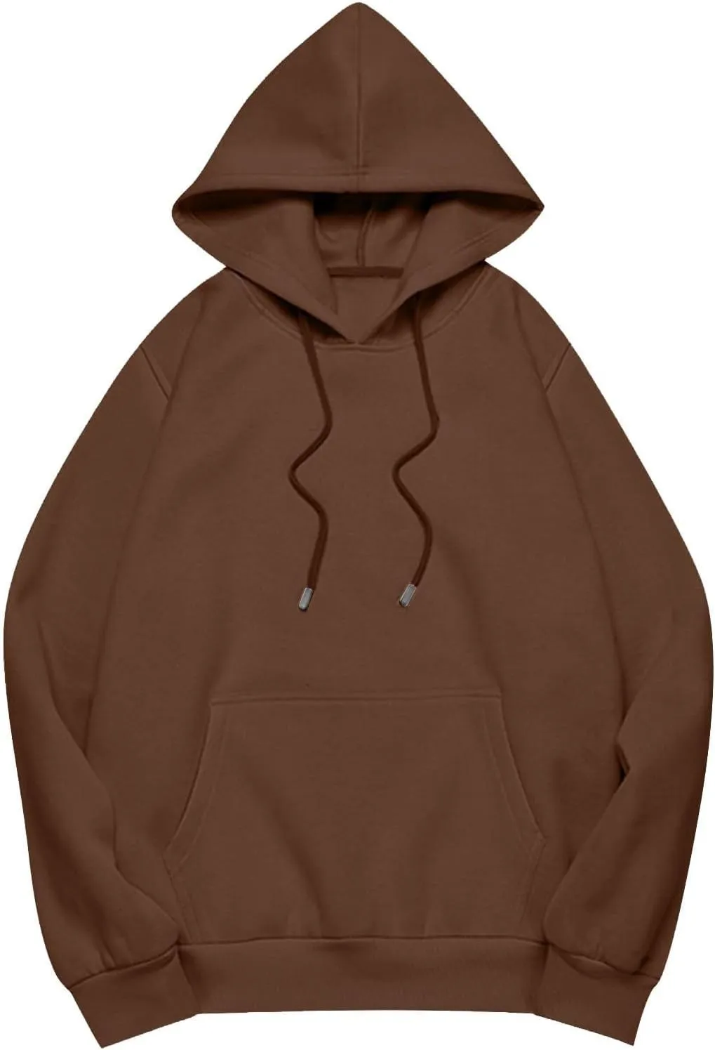 Oversized Hoodies for Women Winter Cute Drawstring Sweatshirts Pullover 2024 Fashion Solid Tops Trendy Casual Outfits