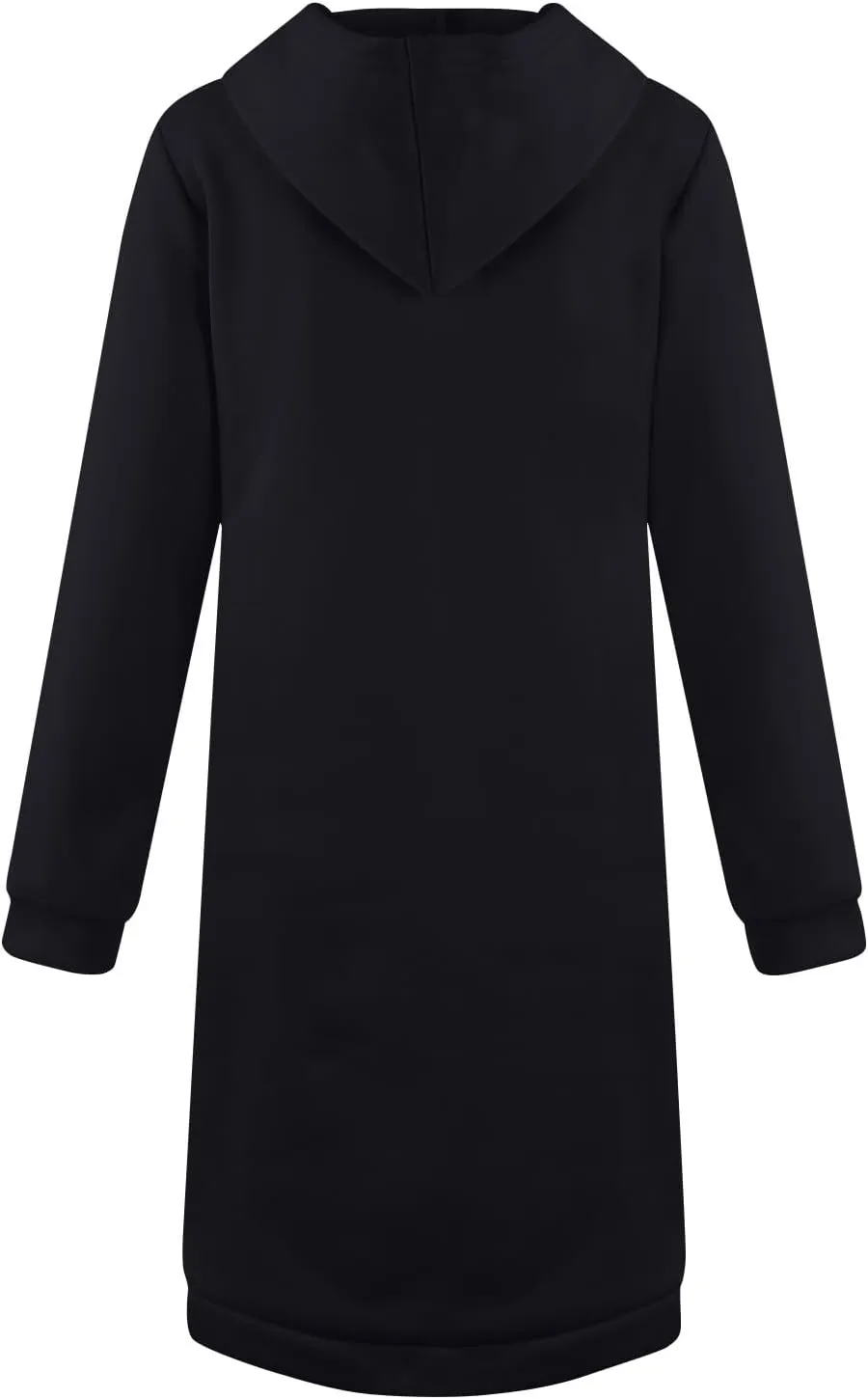 Palaver Long Hoodies for Women oversized Zipper Hooded Jacket Winter Lightweight Fall Casual Sweatshirts with Pockets