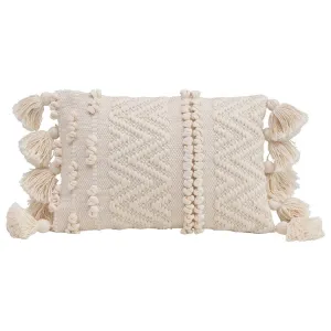 Petite Lumbar Tassel Pillow