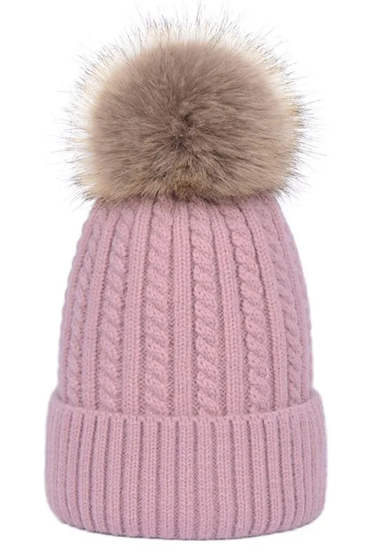Poppy Pom Beanie