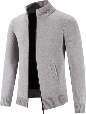 Pullover Sweaters For Men Hooded Zipper Warm Cardigan Knitted Coat Men Pullover Sweater v neck sweater Red And Mens