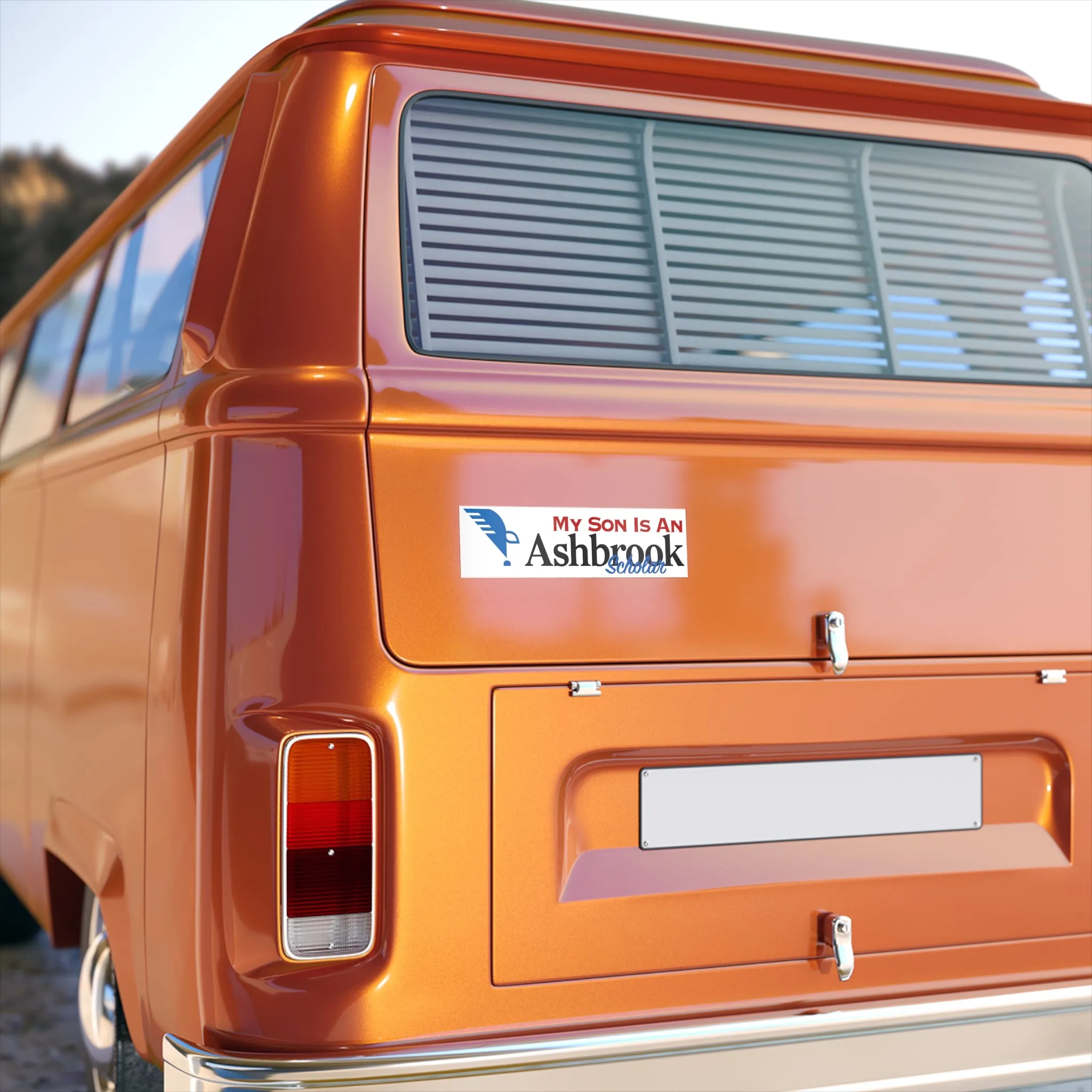 "My Son is an Ashbrook Scholar" Bumper Sticker
