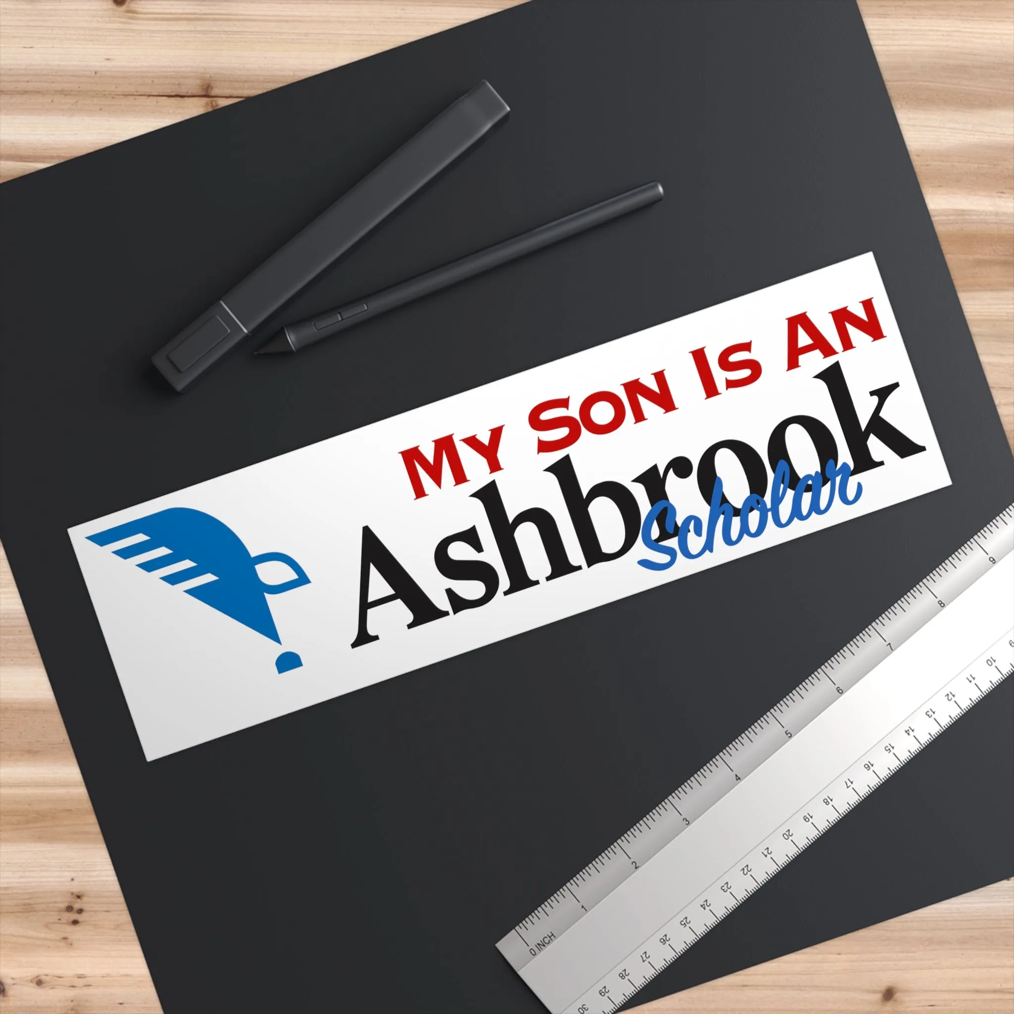 "My Son is an Ashbrook Scholar" Bumper Sticker