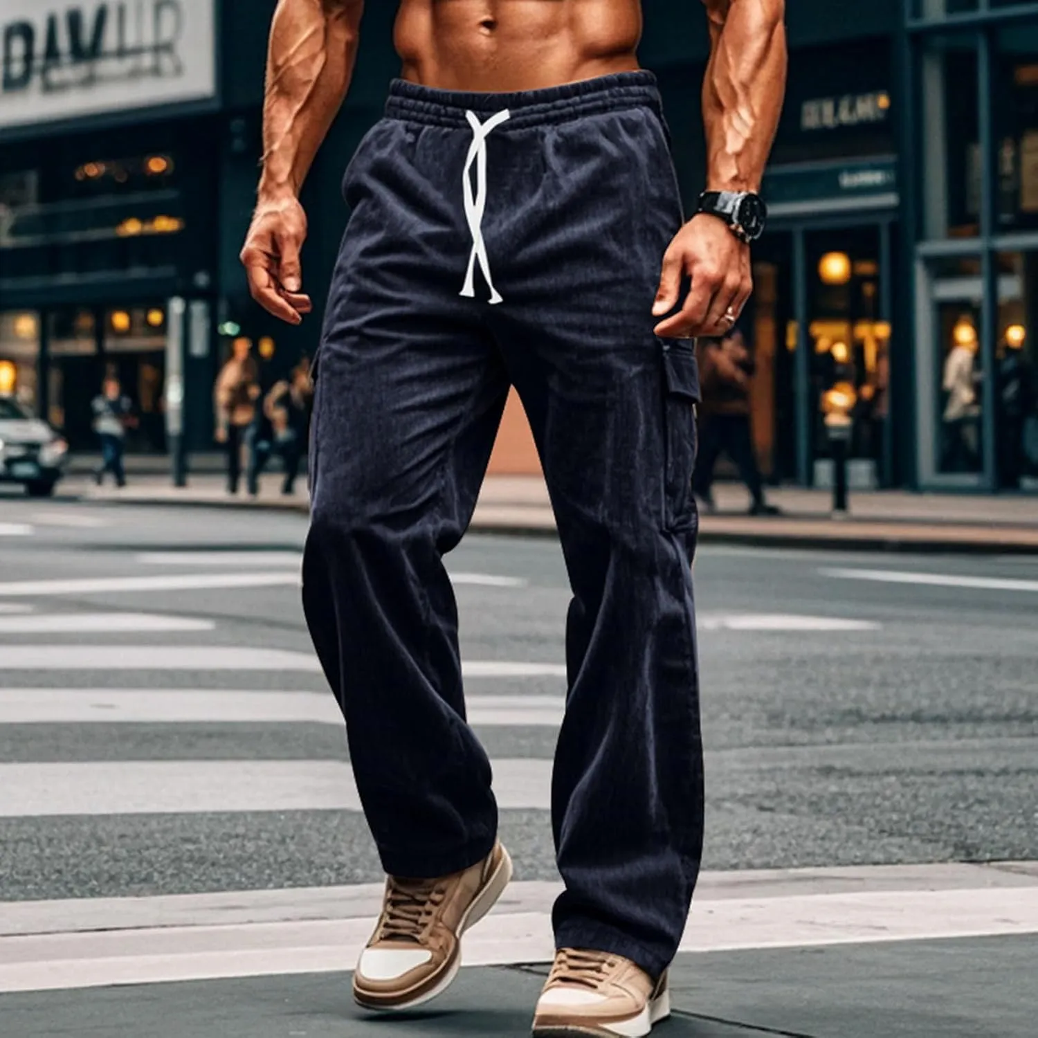 Regular Casual Pants Slim Fit Business Long Pants Men's Suit Pants Men's Slim Fit Chino Pants Regular Fit Chino Pants