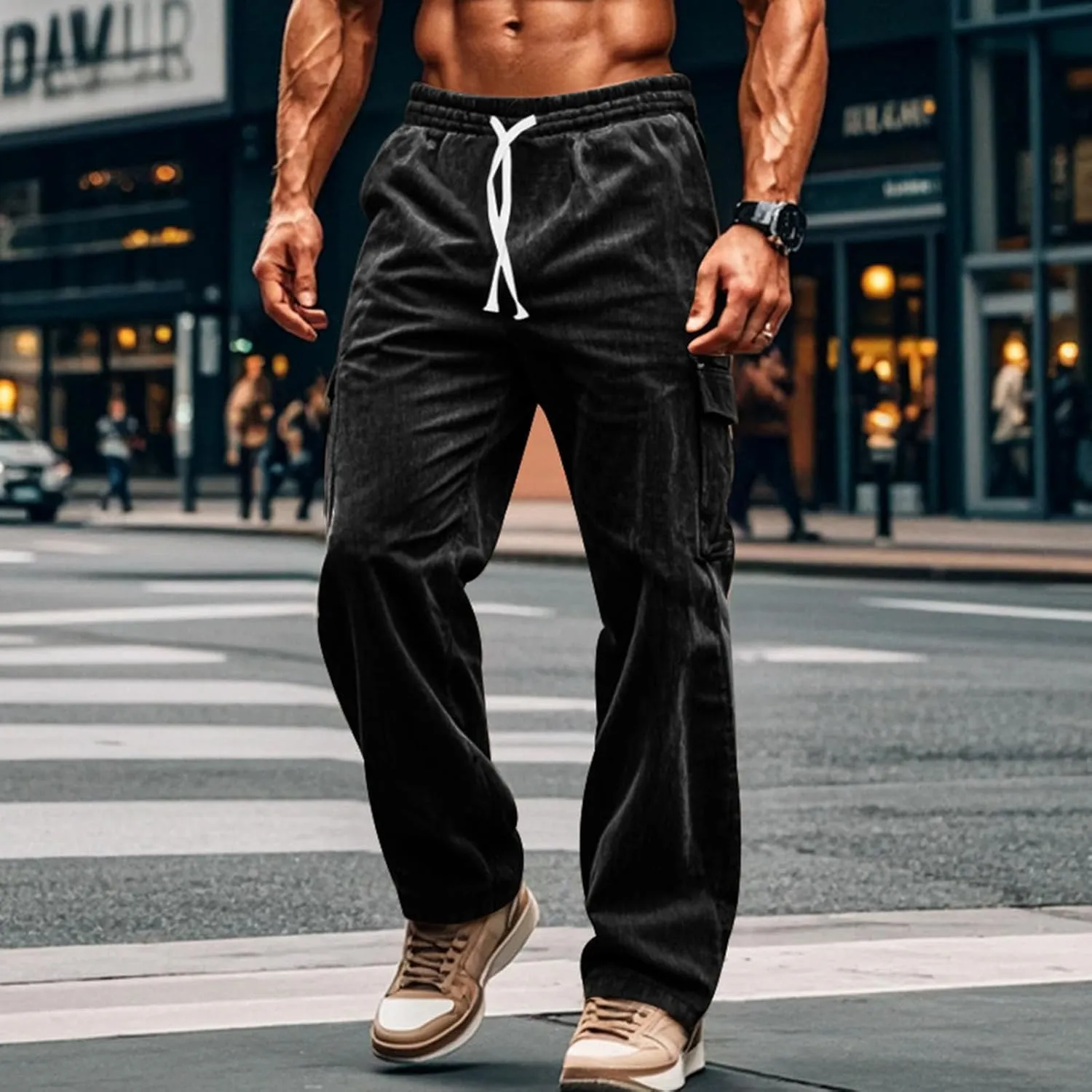 Regular Casual Pants Slim Fit Business Long Pants Men's Suit Pants Men's Slim Fit Chino Pants Regular Fit Chino Pants