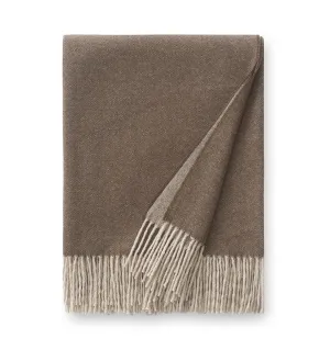 Renna Walnut Throw by Sferra