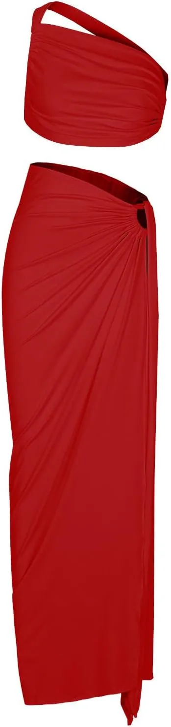 Sexy Cutout Maxi Dress, Ruched Backless, Summer Vacation Outfits for Women, Bodycon Cocktail Slit Cut Out Open Back