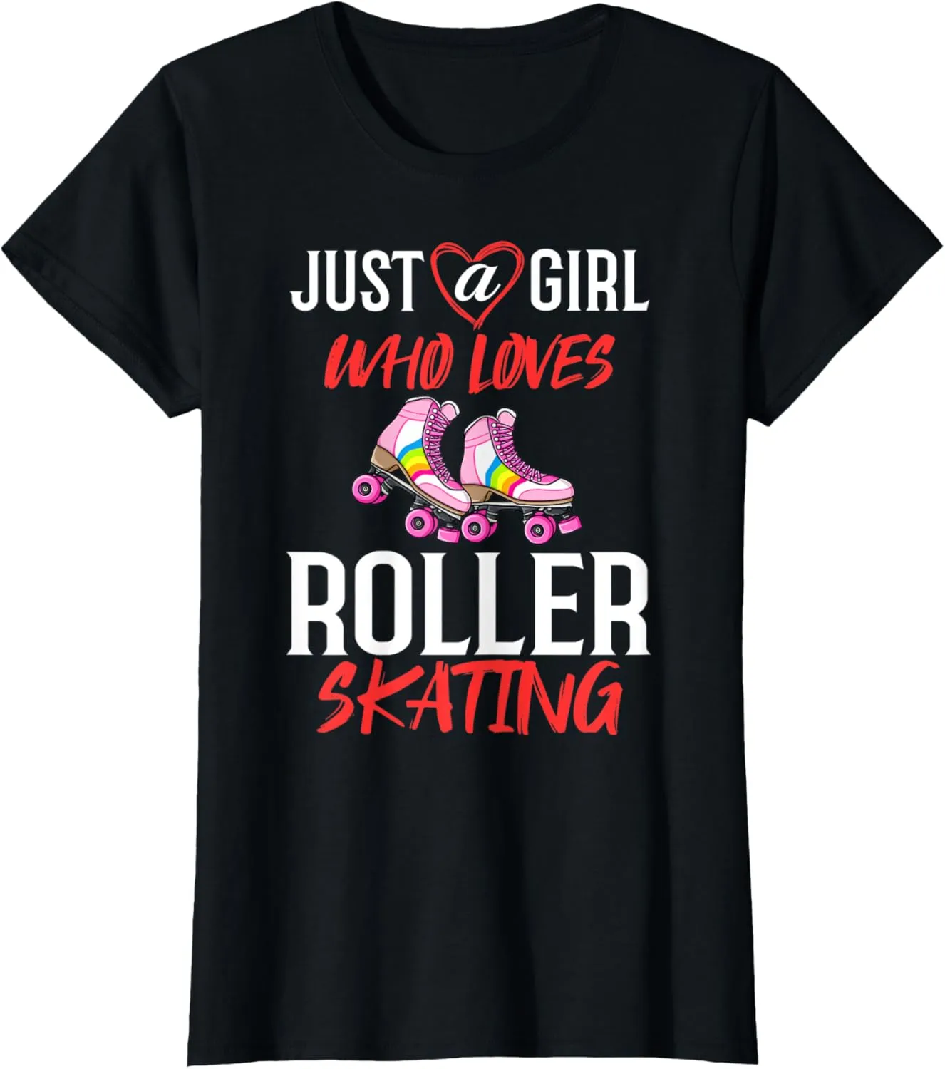 Shoes Inline Skates Beginner Outdoor Wheels T-Shirt