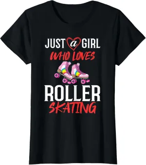Shoes Inline Skates Beginner Outdoor Wheels T-Shirt