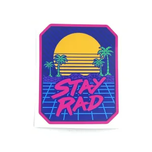 Stay Rad Decal - Full Color