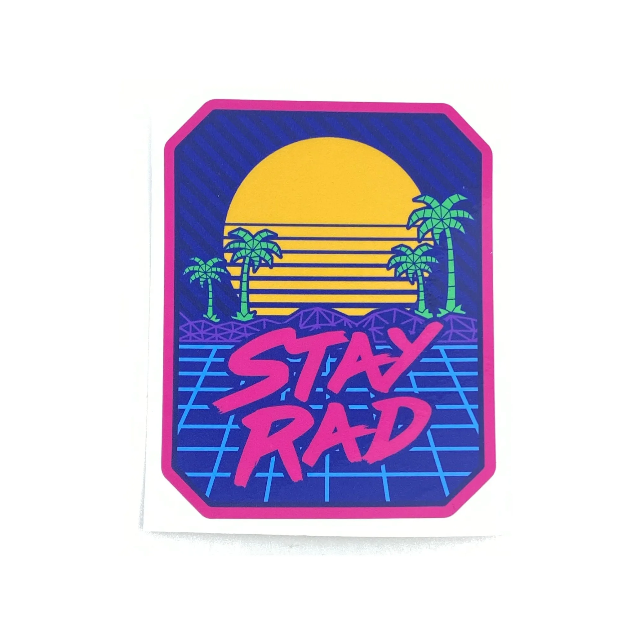 Stay Rad Decal - Full Color