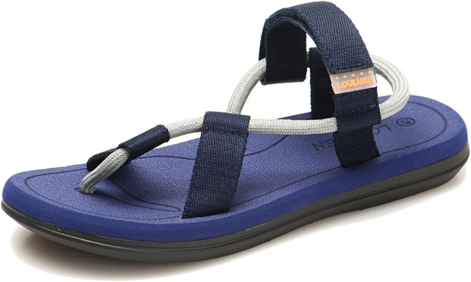 Summer Mens Orthopedic Toe Ring Sandals For Bunions,Casual Beach Plantar Fasciitis Slippers,Roman Flip Flops With Arch Support