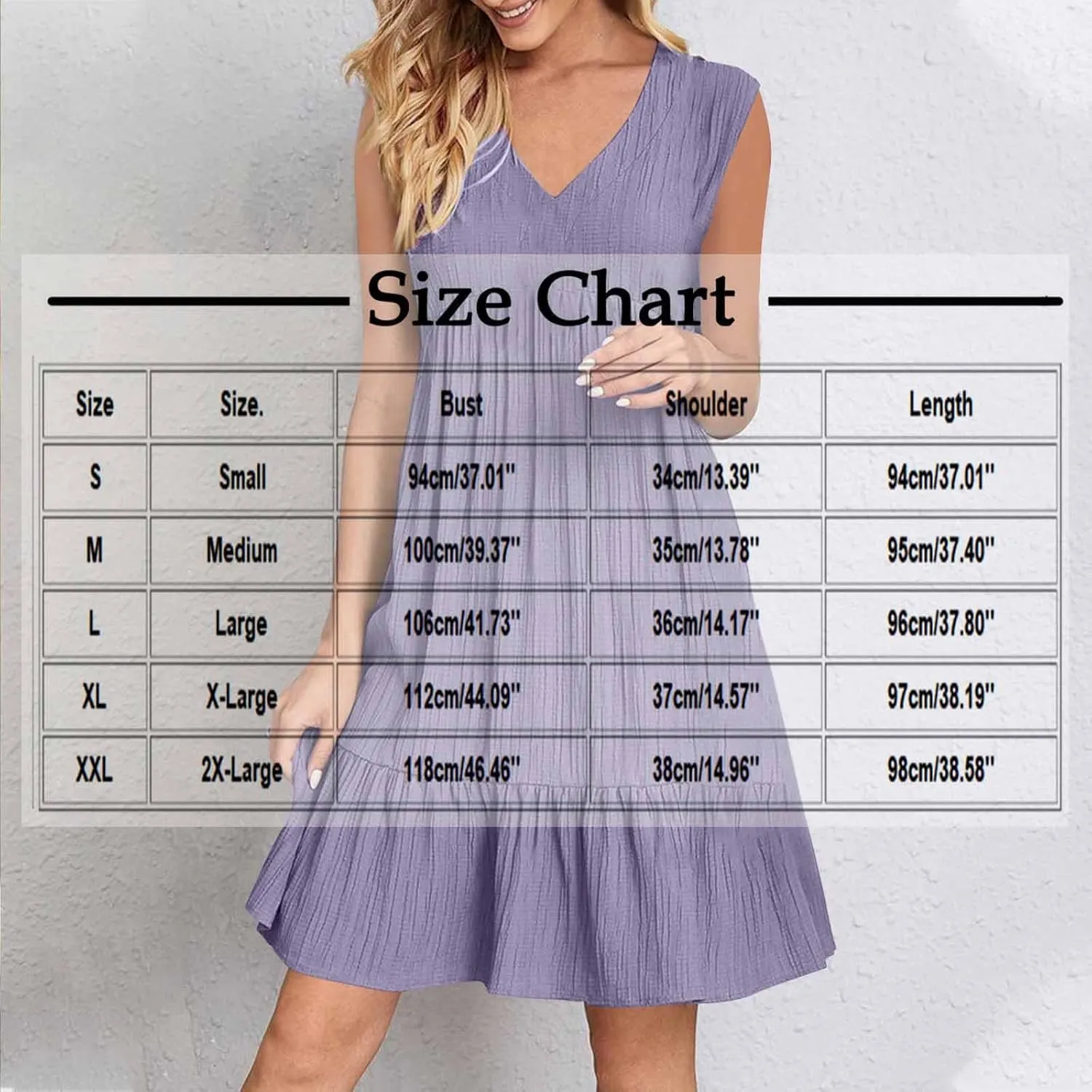 Summer Mini Dresses for Women Short Sleeve Ruffle Smocked Dress High Waist Casual Dresses A Line Swing Elegant Dress